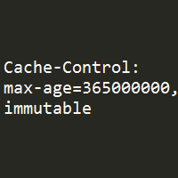 Immutable cacheování trvalých souborů
