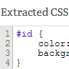 Převod inline CSS na externí