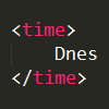 HTML <time>