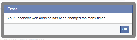 Adresa na Facebooku nejde změnit