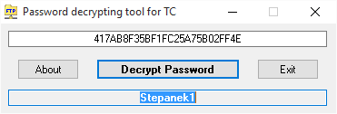 Dešifrování hesla k FTP